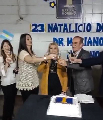 Acto por los 52 años