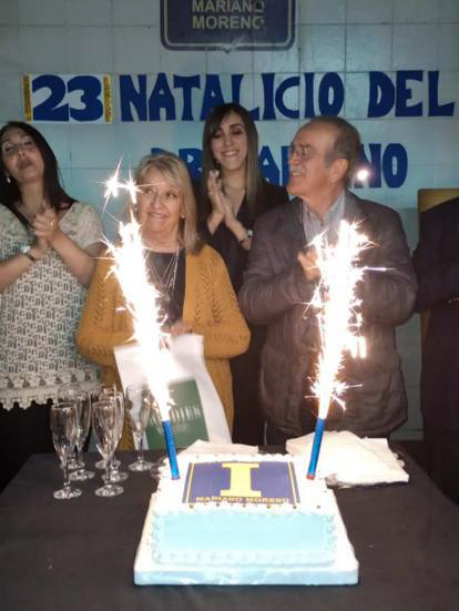 Acto por los 52 años