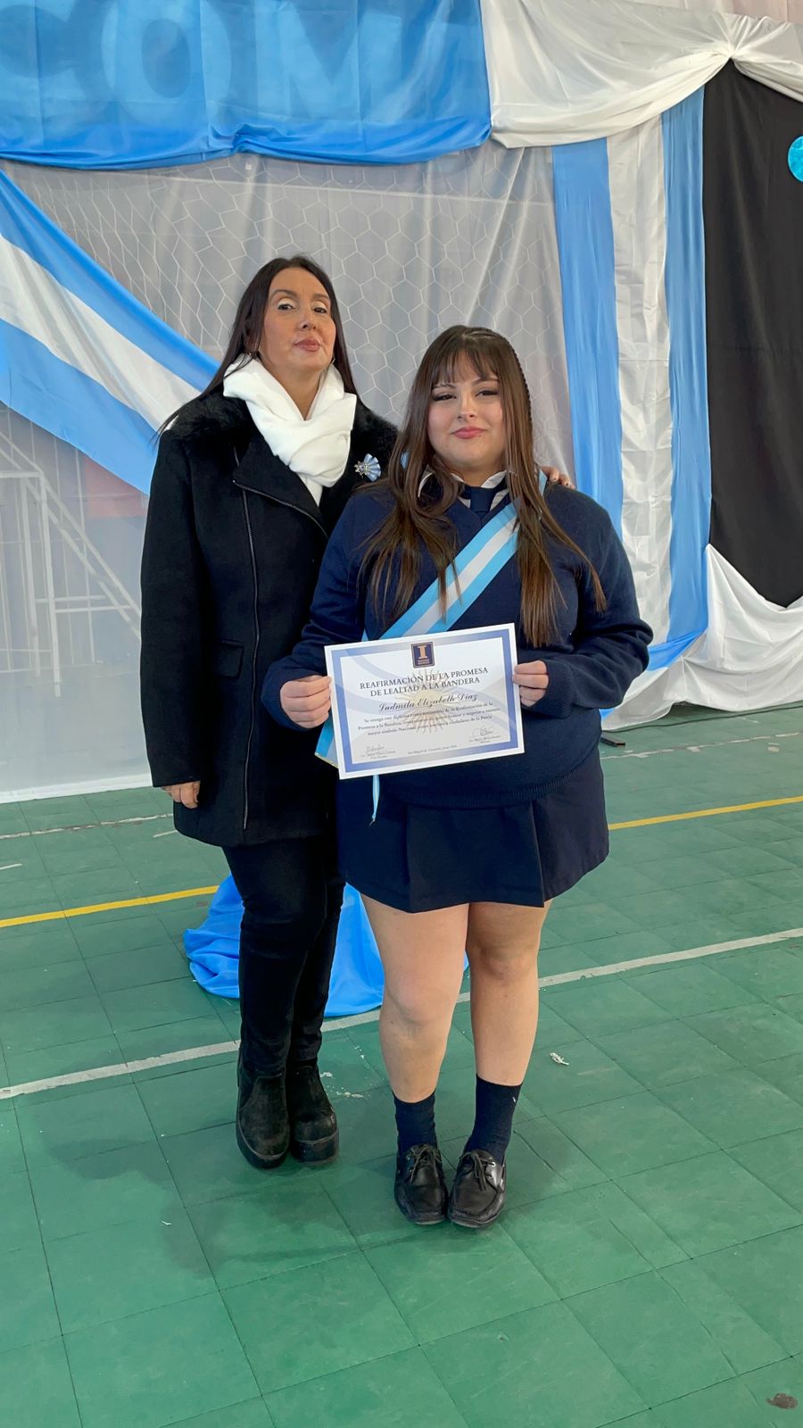 Reafirmación a la bandera
